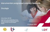 Interuniversitair postgraduaat onderwijs Heelkunde Oncologie · Pancreatic cancer Head and Neck Squamous cell carcinoma Lung Adenocarcinoma Large cell neuroendocrine Other Acute myeloid