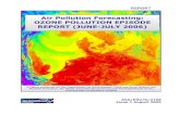 Air Pollution Forecasting: OZONE POLLUTION EPISODE REPORT … · 2006. 12. 24. · Air Pollution Forecasting: OZONE POLLUTION EPISODE REPORT (JUNE-JULY 2006) A report produced for