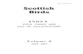 Scottish Birds · Vol. 9 Plates 1-8 SCOTTISH BIRDS Plates The seabirds of Shetland in 1974: Noss, Compass Head. 407 Pages Eshaness, Foula, Braewick, Sumburgh Head (M. P. Harris) 41-48