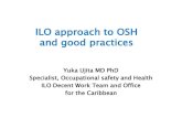 ILO approach to OSH and good practices - Industrial Court · ILO Guidelines on OSH management systems (ILO-OSH 2001) Adopted at Tripartite Meeting of Experts in 2001 . ILO’s experience