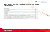 NEMA Bulletin 300 Line Enclosed Contactor and Starter … · 2020. 8. 28. · 4 Rockwell Automation Publication 300-TD004C-EN-P - August 2020 Catalog Number Explanation Combination