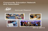 Community Education Network and Associates€¦ · CEN Annual Report 2012-2013 CYN Highlights The Community Youth Network (CYN) is a youth development organizaon dedicated to connecng