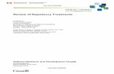 Review of Repellency Treatments'HIHQ HDUFK G YHORSPHQW QDGD &RQWUDFW 5HSRUW DRDC-RDDC-2018-C227 November 2018 &$1 81&/$66,),(' &$1 81&/$66,),(' 5HYLHZ RI 5HSHOOHQF\ 7UHDWPHQWV Prepared