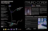 INFORMATIONS PRATIQUES MAURO CORDA - Château-Thierry€¦ · MAURO CORDA À CHÂTEAU-THIERRY : Musée Jean de La Fontaine Mardi au vendredi de 9h30 à 12h00 et de 14h00 à 17h30