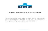 KBC VERZEKERINGEN - KBC Bank ... Toelichting 4.8 Wijzigingen in eigen kredietrisico 95 ... waarbij KBC Bank in essentie de bankactiviteiten voor zich neemt en KBC Verzekeringen de