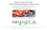 Special Event and Wedding Catering...Special Event and Wedding Catering Serving Fresh Food for Breakfast, Lunch, Dinner and Cocktail Receptions, Delivery or Full Service Custom Menu