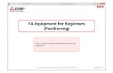 FA Equipment for Beginners(Positioning) ENG.ppt [互換モード] · Injection molding machine Laser cutting machine conditioner rvo tem tem Examples of servo system and inverter