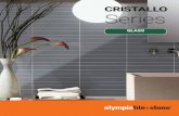 CRISTALLO Series€¦ · Water Absorption ISO 10545-3 Zero Conforms Frost Resistance ISO 10545-12 Resistant Conforms TILE SIZE PC/BOX SF/BOX LB/BOX BOX/PAL 3”x6” Glossy 32 3.97