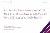 How Marriott Rewards Generated 86.1% More Email-Driven ... · Rake in Your MegaBonus@ Points Any stays you make now will earn you big MegaBonus points — just in time for the holidays.