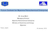 Future Outlook for Myanma Petrochemical Enterprise...Need Foreign Direct Investment (FDI) to upgrade the existing Refineries Weak Business competition in Petroleum Industry 7 Based
