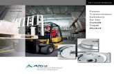 Warner Electric Power Transmission Solutions for the ... · International and Warner Electric forklift truck brakes are designed with the industry’s toughest challenges in mind,