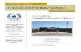 Hoover Elementary Schoollpshoover.ss5.sharpschool.com/UserFiles/Servers... · 2015-2016 Annual Education Report . Julie Linn, Principal 15900 Levan Livonia, MI 48154 . 734-744-2730