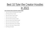 Best 10 Tyler the Creator Hoodies in 2021