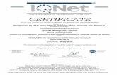 HOME - BRIX3000® GLOBAL...- Net - THE INTERNATIONAL CERTIFICATION NETWORK CERTIFICATE IRAM has issued an IQNet recognized certificate that the organization: S.R.L. Ruta Nacional 9