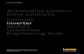 Automationsystems Drivesolutions Motorsintorqbrakes.com/downloads/8400SL/CAT_13493190_Inverters_Freq… · Automationsystems Drivesolutions Controls Inverter Motors Gearboxes EngineeringTools