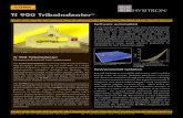 TI 900 TriboIndenter - Irida Ibérica · 2012. 10. 10. · TI-SERIES TI 900 TriboIndenter Nanomechanical test instrument The TI 900 TriboIndenter has been developed as an automated,