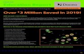 WINTER 2020 E Report - Doceo · In 2019, Doceo entered into copier contracts with 8 additional Pennsylvania Public School Districts, all first time Doceo customers and the net savings