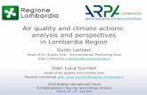 Air quality and climate actions: analysis ... - ARPA Lombardia€¦ · regione Lombardia nell'anno 2014 –ARPA Lombardia Settore Monitoraggi Ambientali. Lombardia Emissions (by sector)