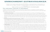 Enrichment Extravaganza LP & Activity · 12/11/2010  · Enrichment Extravaganza LP & Activity Author: Clearwater Marine Aquarium Keywords: DAD6ARotM6Y,BACc0rLZtYs Created Date: 20200421144949Z