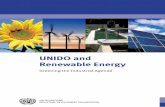 UNIDO and Renewable Energy - kpit.ru · technologies and processes in order to de-link the processes of economic growth and environmental degradation. UNIDO is a leading provider