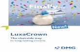 LuxaCrown - DMG America · 2019. 11. 7. · Initial clinical condition. Wax-up/mock-up simulates the restoration. Prepared tooth. Injecting LuxaCrown into the impression. LuxaCrown