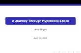 A Journey Through Hyperbolic Spaceawright14/A Journey Through... · A Journey Through Hyperbolic Space Ana Wright April 16, 2020. university-logo-udel Hyperbolic Geometry ... Split