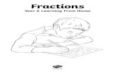 Fractions - windmillprimaryschool.co.uk€¦ · Fractions: Year 6 Learning From Home Statutory Requirements Worksheet Page Number Notes Identify the value of each digit in numbers