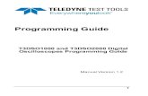 T3DSO1000-2000 Programming Guide · Programming Overview ... oscilloscopes can be controlled remotely by sending SCPI commands via NI-MAX. Using SCPI with Telnet ... On your PC, click