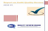 Report on Audit Quality Review - Lunawat & emphasis on asset fair value, which gives greater discretion to the judgment of companies’ senior ... integrity, ethical values or diligence