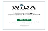 Understanding the WIDA English Language Pro¯¬¾ ciency ... WIDA ELP Standards falls within fair use or