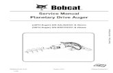 Bobcat Planetary Drive Auger (35PH Auger) Service Repair Manual SN AZLA00101 AND Above