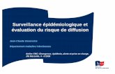 Jean-Claude Desenclos Département maladies infectieuses · Leishmania Mycobactéries Paludisme (2 co-responsables) Pneumocoques Résistance aux antibiotiques (LA) Rickettsia, Coxellia