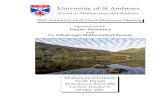 University of St Andrewsjean/20thmeeting/abstracts/booklet3.pdfUniversity of St Andrews School of Mathematics and Statistics 20th Annual Scottish Fluid Mechanics Meeting Sponsored