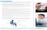 O ce Ergonomics: Optimizing Employee Comfort and Health...Ergonomics is the science of fitting a job to a person’s anatomical, physiological and psychological profile in a way that