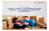 THAT FIRST HOMEBUYERS NEED TO KNOW ABOUT FINANCE - Home Loan … · 2018. 12. 11. · This type of loan requires the guarantor to secure the loan by offering a slice of the equity