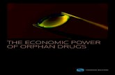 The Economic Power of Orphan Drugsdtr-pharma.com/wp-content/...POWER-of-Orphan-Drugs.pdf · control group of non-orphan drugs. This data, combined with the increasing number of orphan