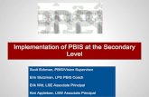 Level Implementation of PBIS at the Secondarywp.lps.org/lswpbis/files/2014/09/PBIS-Millard-Presentation.pdf · 2013-2014: Tier 1 Implementation in all Secondary schools 2014-2015: