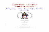 Range Operations Basic Safety Course (Level I)€¦ · Shooters Handbook, be informed, and understand any recent changes. It is recommended all ... has trouble talking, or seems a