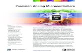 Precision Analog Microcontrollers Brochure · • Power supply monitor and power-on reset • 3-phase PWM • Specified for 3 V operation (5 V compatible I/O) • Temperature range: