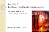 Lección 7: La Resurrección de condenación.iciar.org/flip/escuela-dominical-20160605/files/assets/... · 2018. 3. 30. · Escuela Dominical , 2do Trimestre, 2016, ICIAR Created