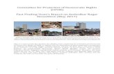 Fact Finding Team’s Report on Ambedkar Nagar Demolition (May, … · Fact Finding Team’s Report on Ambedkar Nagar Demolition (May, 2017) Rubble at Ambedkar Nagar post demolitions