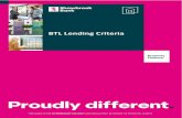 BTL Lending Criteria - Shawbrook Bank · Bounce Back Loans Are an acceptable form of deposit with supporting ... Age Customers (including beneficiaries and guarantors) must be a minimum