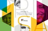 Informe de Responsabilidad Social PRISAy Sostenibilidad 20 20...Informe de Responsabilidad Social y Sostenibilidad 2020 PRISA, un gRuPo globAl PRISA es el grupo empresarial líder