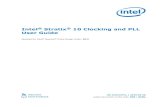 Intel · Contents. 1. Intel ® Stratix 10 Clocking and PLL Overview................................................................4 1.1. Clock Networks Overview
