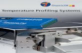 Temperature Proﬁ ling Systems · 2020. 7. 25. · TUS (Temperature uniformity survey) Temperature Uniformity Surveys are generally carried out to comply with standards such as AMS2750