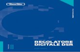 Technical Guide DSR Digital Regulator4. Schema a blocchi pag. 5 INSTALLAZIONE pag. 5 1. Disegni di ingombro pag. 5 2. Collegamenti pag. 6 3. Terminali pag. 6 4. Connessioni DSR per
