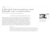 NUMMER 3 - MEI/JUNI - 1998 Effectief interveniëren met ... · Inleiding Het snel invoeren van nieuwe organisatieconcepten vraagt om een interventie-methodiek die diep ingrijpt in