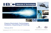 Plasma Electrolytic Technologies Oxidation ... - IBC Coatings · IBC Materials & Technologies | 902 Hendricks Drive, Lebanon, IN 46052 | ISO9001:2015 Registeredby EAGLE Registrations