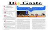Die Gastediegaste.de/pdf/diegaste-sayi11.pdfPanel Sunum ve Konuşma Özetleri ... (8 yaşında) “down sendromu” rahatsız-lığından dolayı Sonderschule’ye gönderilme sürecinde