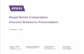 Regal Beloit Corporation Investor Relations Presentations22.q4cdn.com/342045820/files/doc_presentations/2013/RBC-Prese… · 04/11/2013  · subsequent written and oral forward-looking